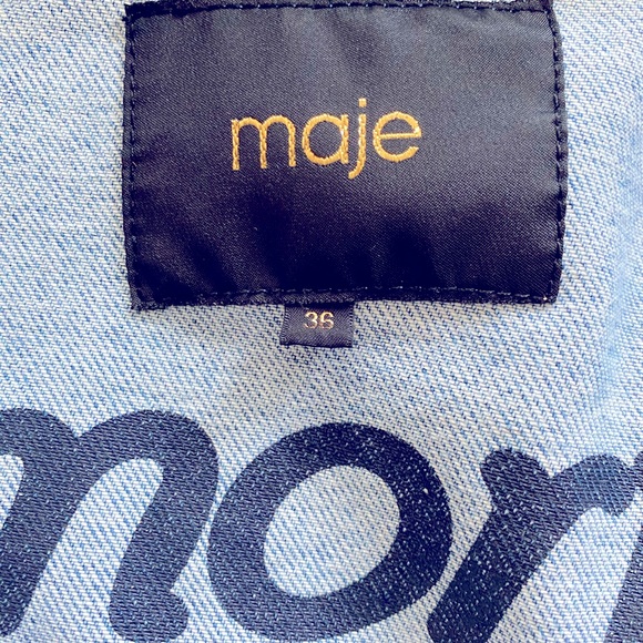 Maje Jean Jacket - Picture 4 of 6